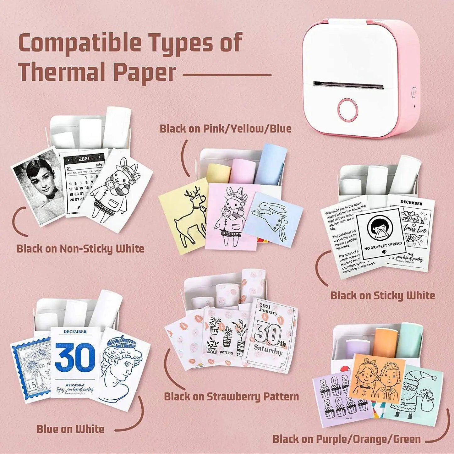 Experience Crystal Clear Printing with Phomemo Transparent Sticker Thermal Paper – Superior Quality and Durability! - Home Kartz