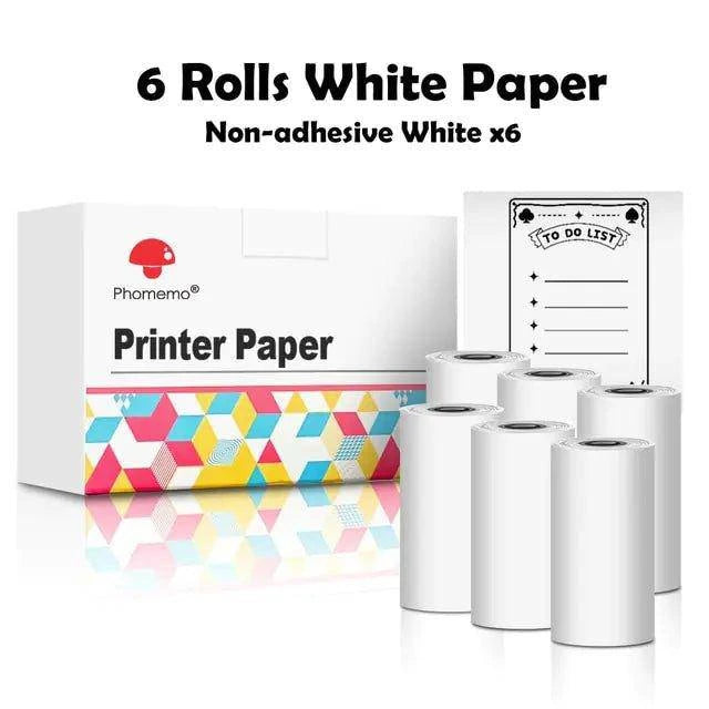 Experience Crystal Clear Printing with Phomemo Transparent Sticker Thermal Paper – Superior Quality and Durability! - Home Kartz