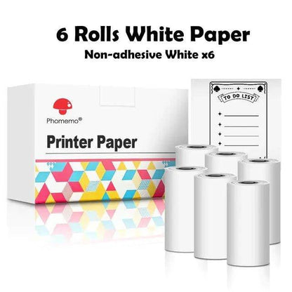 Experience Crystal Clear Printing with Phomemo Transparent Sticker Thermal Paper – Superior Quality and Durability! - Home Kartz