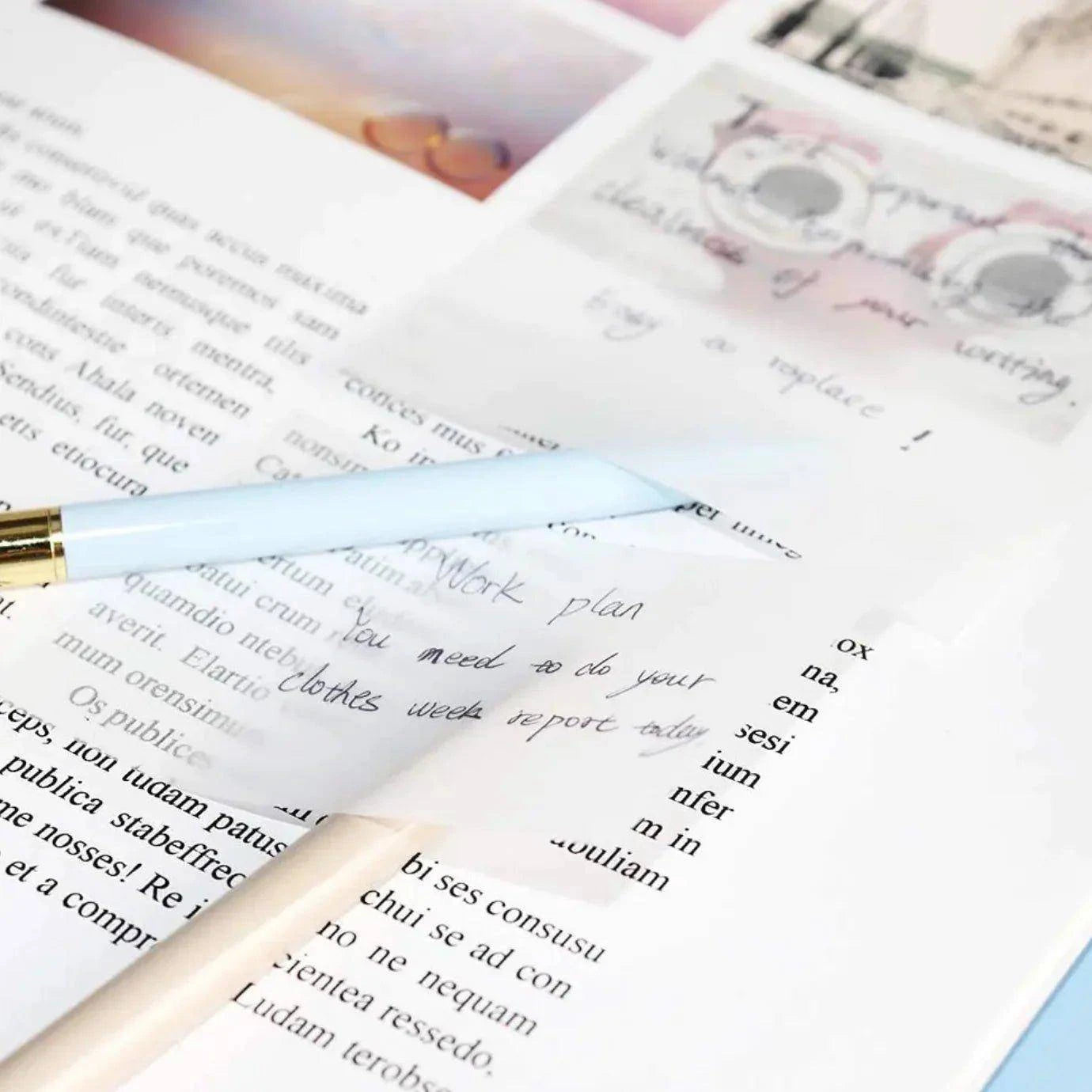 Transparent Sticky Notes – Elevate Your Note-Taking & Study Experience - Home Kartz