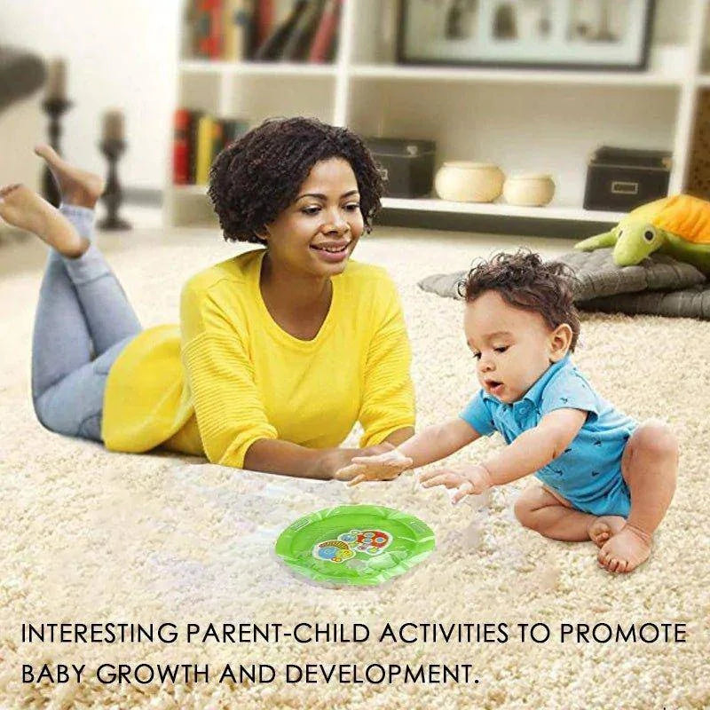 Stimulate Baby's Growth with the Tummy Time Inflatable Water Mat - Home Kartz