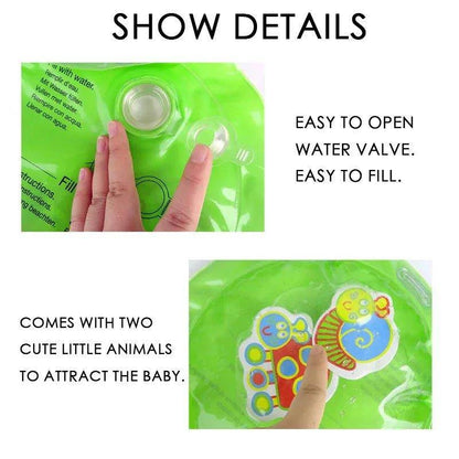 Stimulate Baby's Growth with the Tummy Time Inflatable Water Mat - Home Kartz