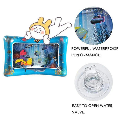 Stimulate Baby's Growth with the Tummy Time Inflatable Water Mat - Home Kartz