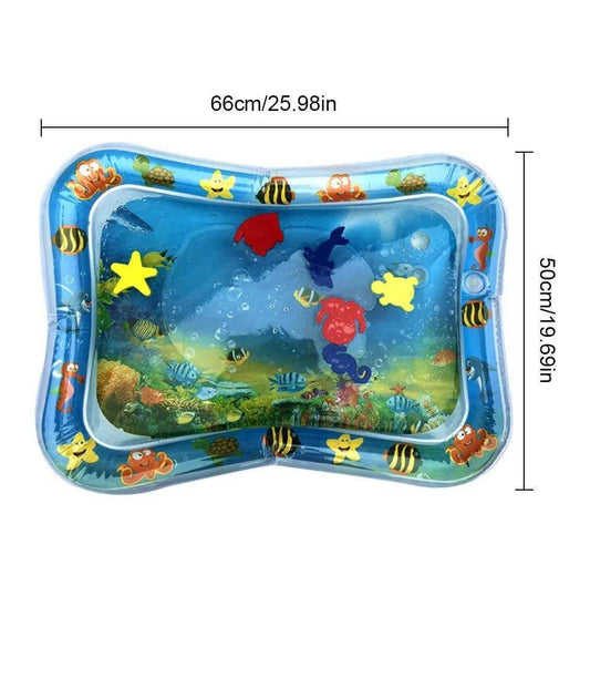Stimulate Baby's Growth with the Tummy Time Inflatable Water Mat - Home Kartz