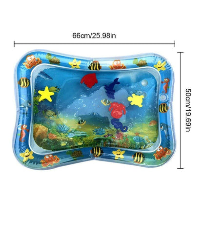 Stimulate Baby's Growth with the Tummy Time Inflatable Water Mat - Home Kartz