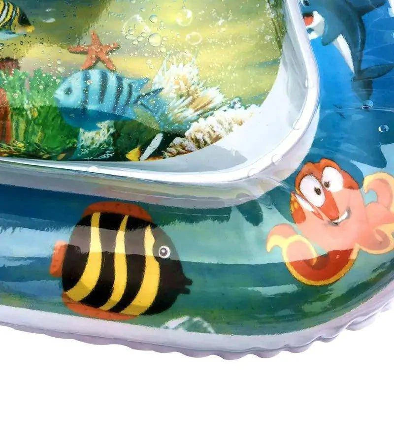 Stimulate Baby's Growth with the Tummy Time Inflatable Water Mat - Home Kartz