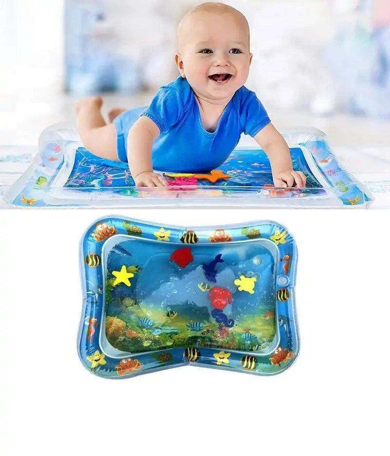 Stimulate Baby's Growth with the Tummy Time Inflatable Water Mat - Home Kartz