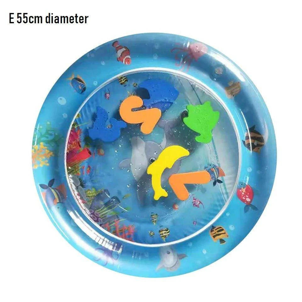 Stimulate Baby's Growth with the Tummy Time Inflatable Water Mat - Home Kartz
