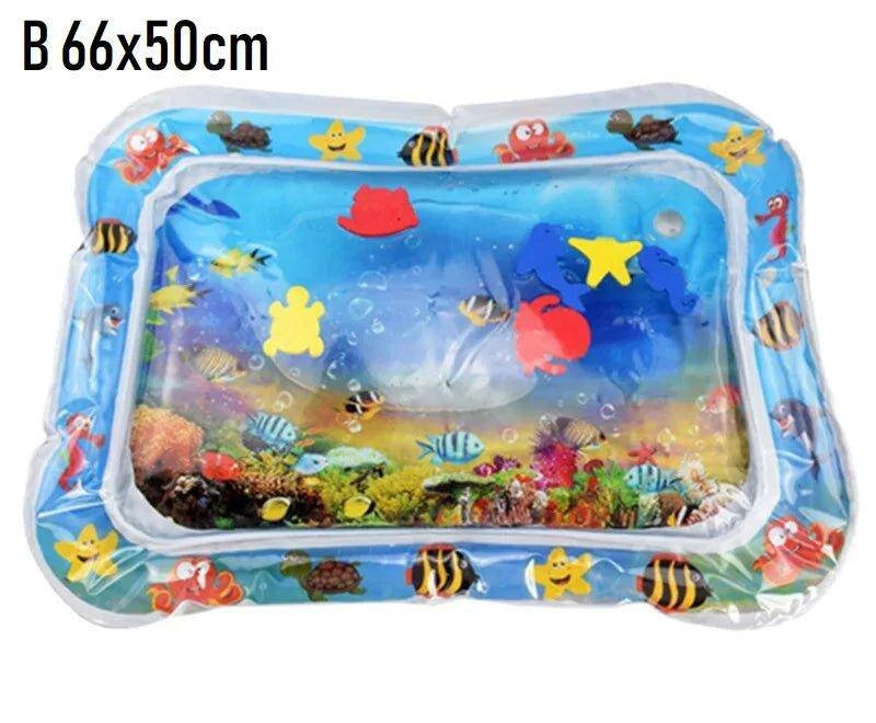 Stimulate Baby's Growth with the Tummy Time Inflatable Water Mat - Home Kartz