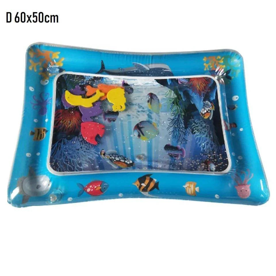 Stimulate Baby's Growth with the Tummy Time Inflatable Water Mat - Home Kartz