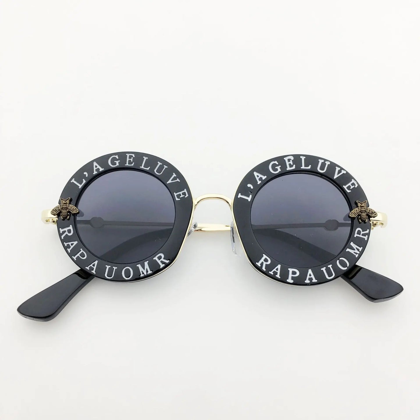✨ Retro Chic Meets Ultimate Eye Safety: Introducing the Buzzworthy Vintage Round Kids Sunglasses with UV400 Protection! ✨ - Home Kartz