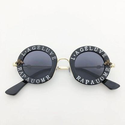 ✨ Retro Chic Meets Ultimate Eye Safety: Introducing the Buzzworthy Vintage Round Kids Sunglasses with UV400 Protection! ✨ - Home Kartz