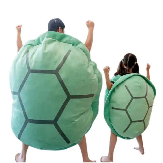 🐢 Turtle Shell Plush Sleeping Bag | Cozy, Fun & Perfect for Sleepovers or Camping 🛏️ - Home Kartz