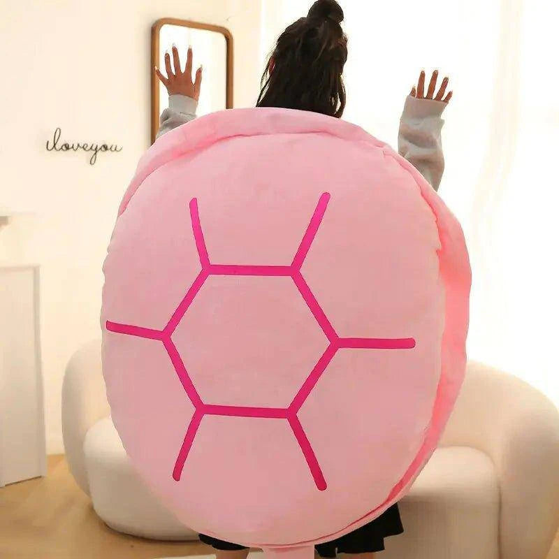 🐢 Turtle Shell Plush Sleeping Bag | Cozy, Fun & Perfect for Sleepovers or Camping 🛏️ - Home Kartz