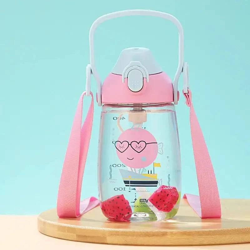 Kids Water Bottle With Straw: Perfect Hydration Companion for Active Kids - Home Kartz