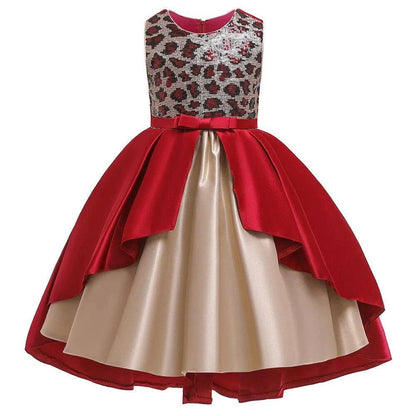 Sequined Bow Dress: Sophistication and Charm for Your Little Fashionista - Home Kartz
