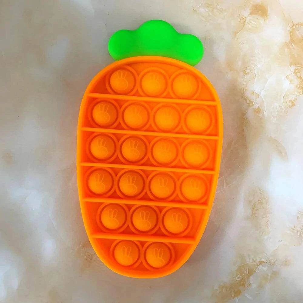 🎉 Push Pop Bubble Silicone Toy for Kids | Stress Relief & Sensory Fun 🌟 - Home Kartz