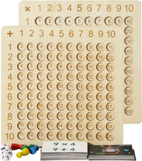 Wooden Montessori Math Puzzle and Board Game For Kids Developments - Home Kartz