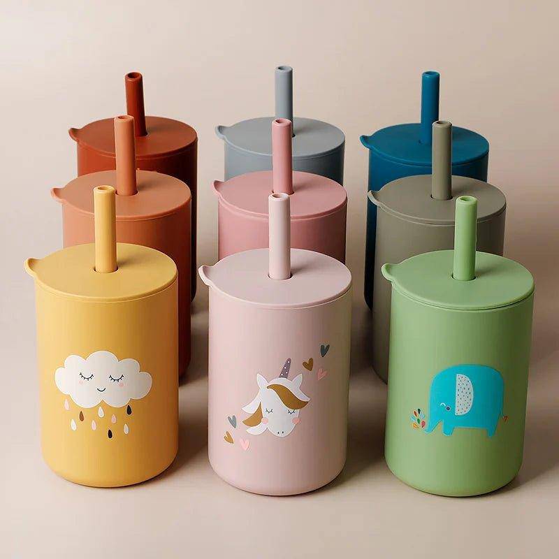 🍼 Introducing the Baby Feeding Straw Cup – The Perfect Transition to Independent Drinking! 🍼 - Home Kartz
