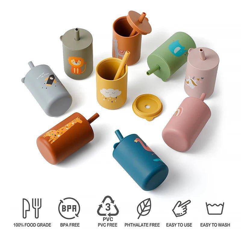 🍼 Introducing the Baby Feeding Straw Cup – The Perfect Transition to Independent Drinking! 🍼 - Home Kartz