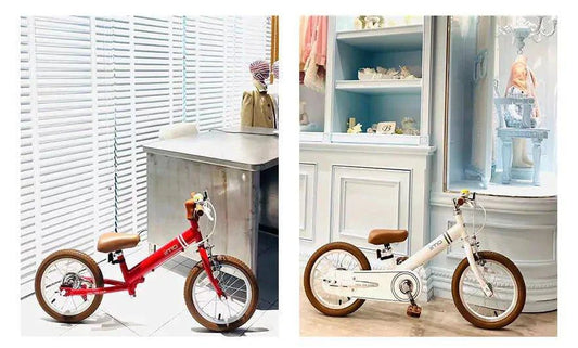 Kids Bike 14" – 2-in-1 Balance to Pedal Bike | Adjustable, Durable & Easy to Assemble - Home Kartz
