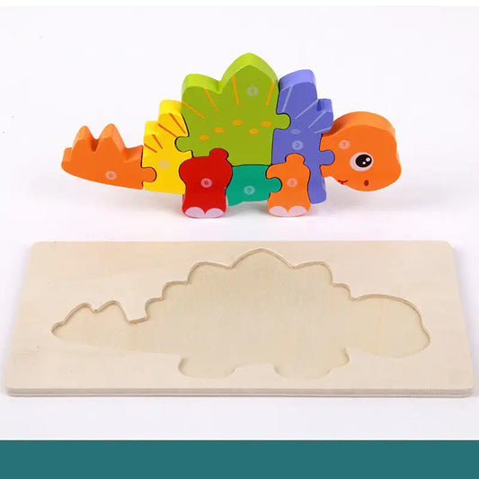 Watch Their Minds Grow : Montessori 3D Wooden Toy for Smart Playtime 🧠
