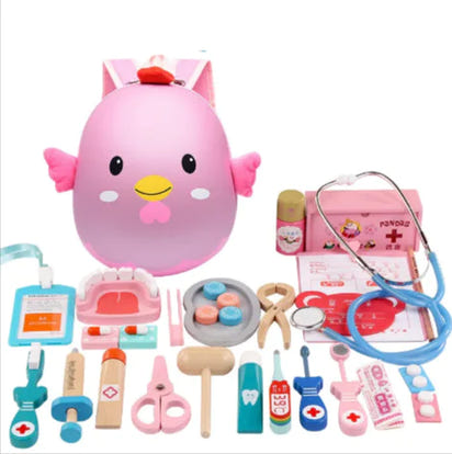 Montessori Wooden Doctor Set That Inspires Kindness & Learning!