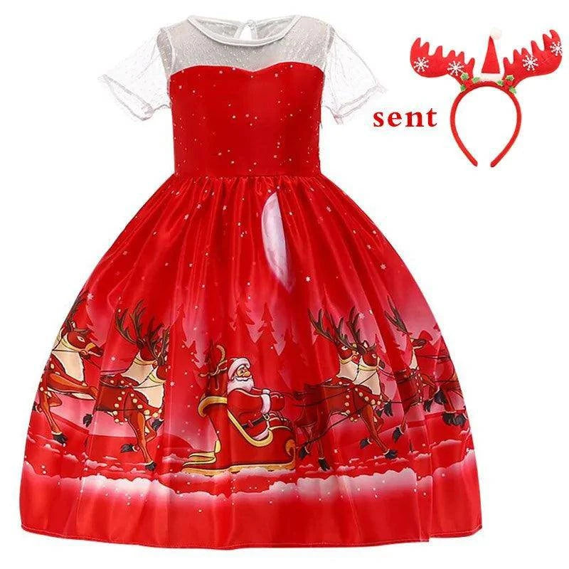 Princess Christmas Dress for Girls: Enchanting Holiday Elegance - Home Kartz