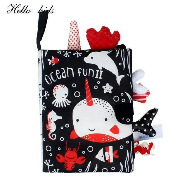 3D Soft Baby Books for Sensory Play | Interactive Cloth Books for Babies (0-3 Years) - Home Kartz