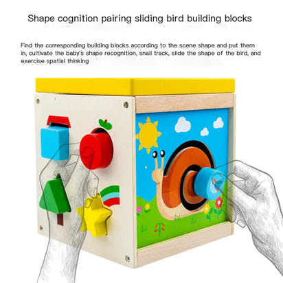 A Wooden Montessori Bead Toy That Builds Coordination and Bright Minds! 🌈🧠