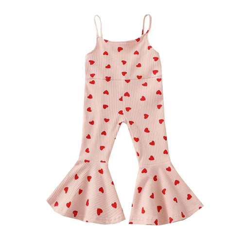 Romper for Toddler: Adorable Baby Love Heart Print Romper for Comfort & Style - Home Kartz