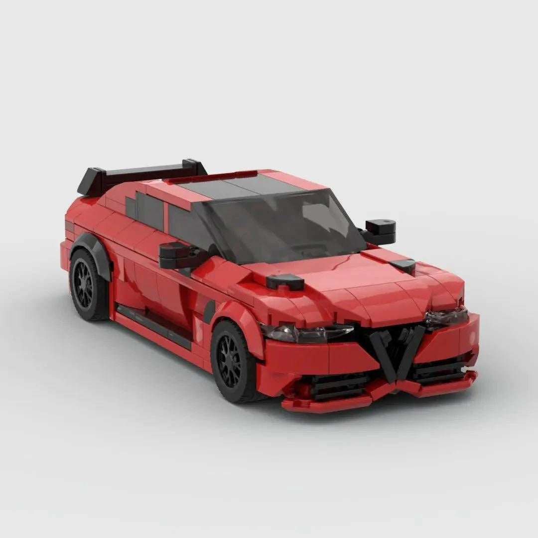 Unleash Speed and Innovation with MOC Giulia GTAM Racing Building Blocks Toys - Home Kartz