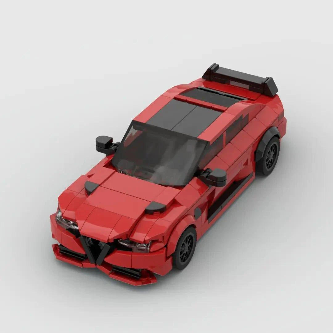 Unleash Speed and Innovation with MOC Giulia GTAM Racing Building Blocks Toys - Home Kartz
