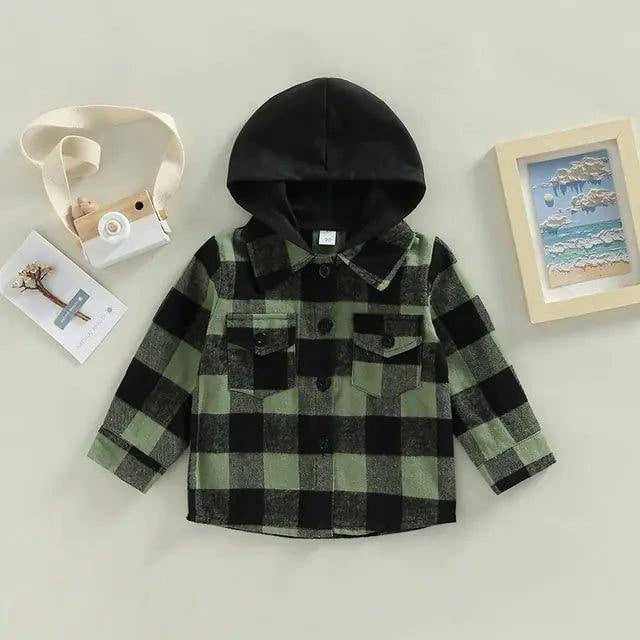 Vintage Autumn Children Kids Boys Shirts Coats - Timeless Style & Comfort - Home Kartz