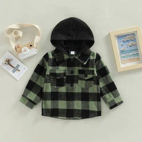 Vintage Autumn Children Kids Boys Shirts Coats - Timeless Style & Comfort - Home Kartz