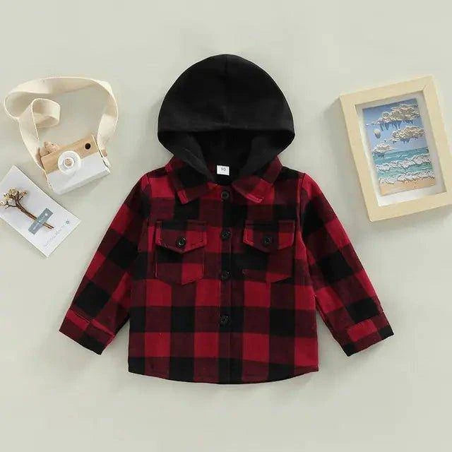 Vintage Autumn Children Kids Boys Shirts Coats - Timeless Style & Comfort - Home Kartz