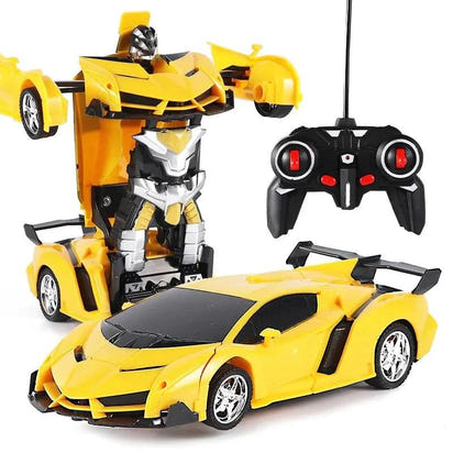 2-in-1 Automatic Transformation Transformer Toy Car : Double the Fun, Double the Excitement! - Home Kartz