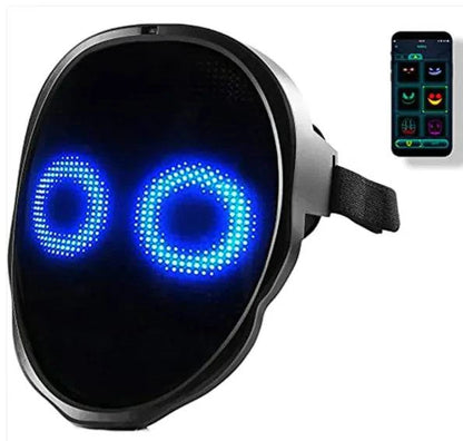 Illuminate Any Event with the LED Face Charging Mask – Perfect for Halloween and Parties - Home Kartz