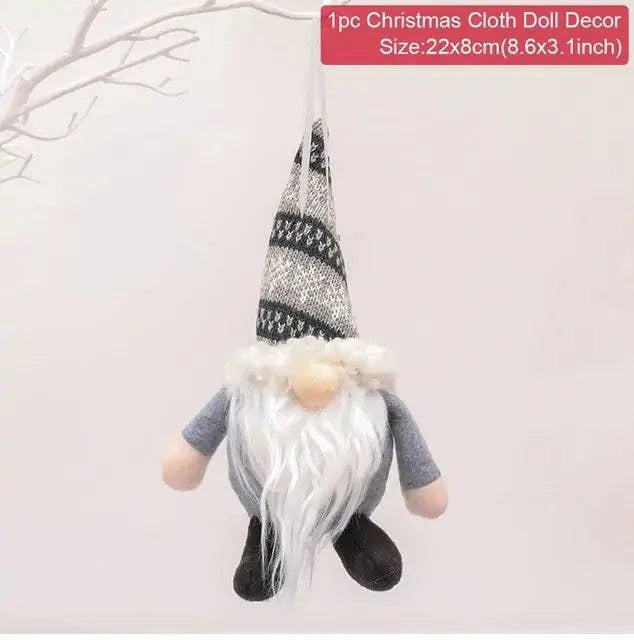 Gnome Christmas Faceless Doll – Whimsical Holiday Decoration for Festive Cheer | Perfect Holiday Gift - Home Kartz