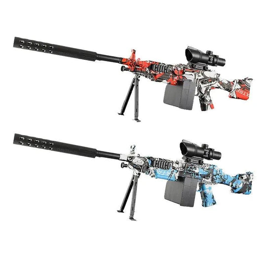Submachine Water Blaster Toy Gun – Camouflage Gel Bullet Blaster for Epic Water Battles - Home Kartz