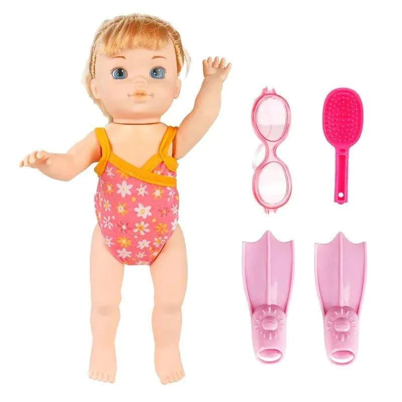 Dive into Fun with Our Waterproof Swimmer Doll - Perfect for Pool and Bath Time - Home Kartz
