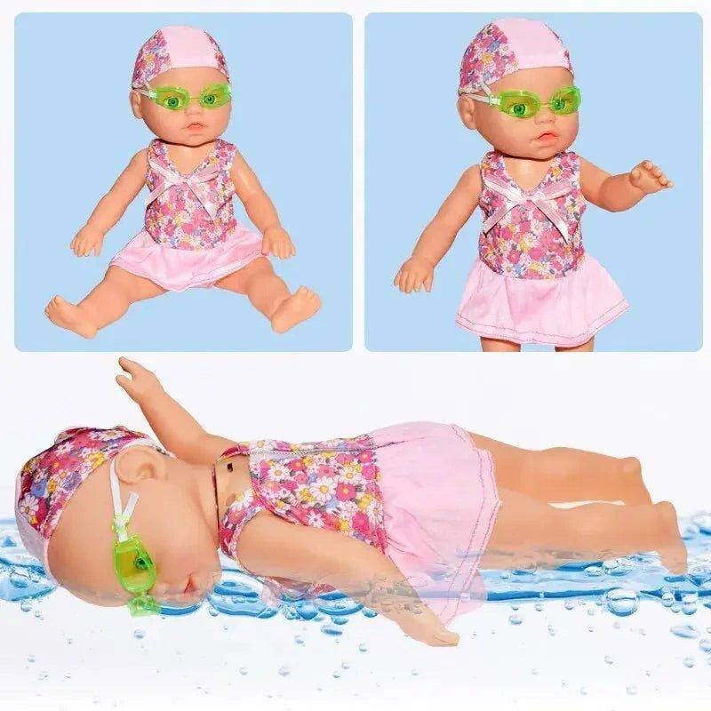 Dive into Fun with Our Waterproof Swimmer Doll - Perfect for Pool and Bath Time - Home Kartz