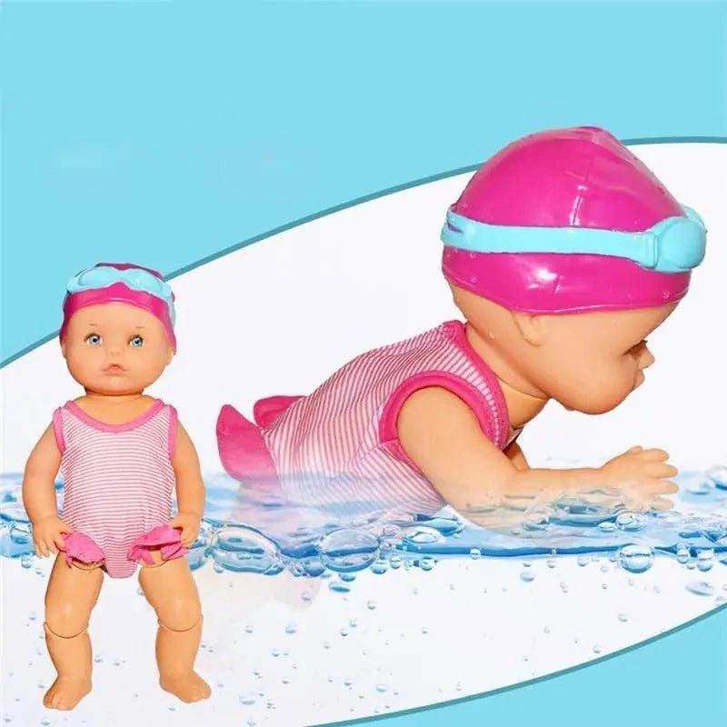 Dive into Fun with Our Waterproof Swimmer Doll - Perfect for Pool and Bath Time - Home Kartz