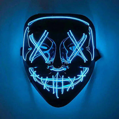 Wireless LED Purge Mask for Halloween – Creepy, Cool, and Eye-Catching - Home Kartz