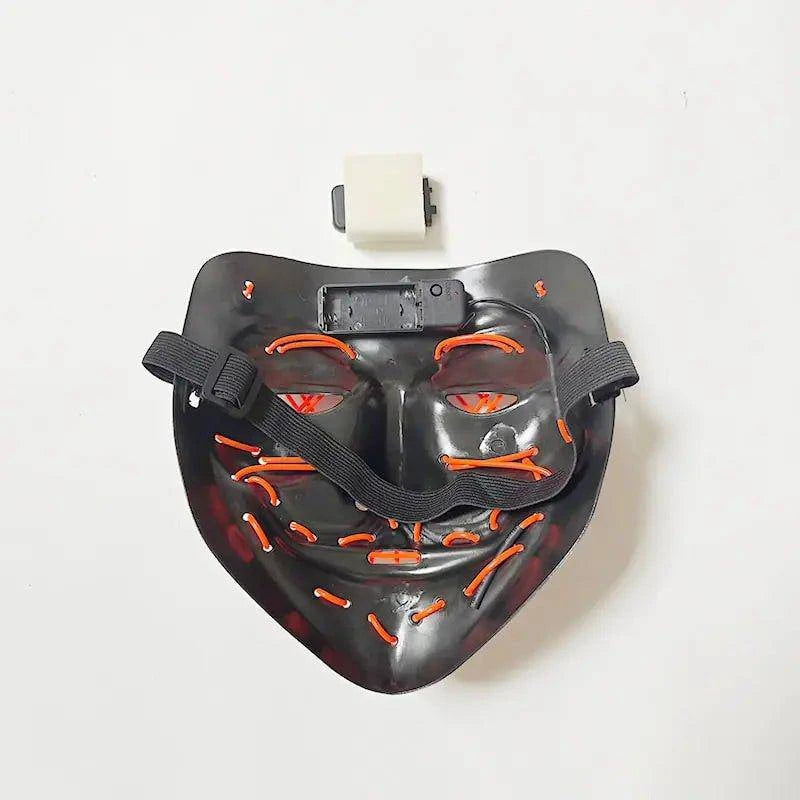 Wireless LED Purge Mask for Halloween – Creepy, Cool, and Eye-Catching - Home Kartz