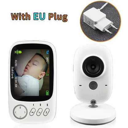Keep Your Baby Safe and Sound with Our 3.2-inch Wireless Video Baby Monitor! - Home Kartz