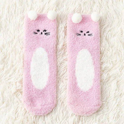 Comfortable Women's Fuzzy Socks Winter Warm Fleece - Home Kartz