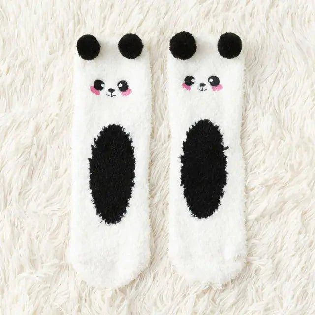 Comfortable Women's Fuzzy Socks Winter Warm Fleece - Home Kartz