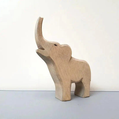 Handcrafted Wooden Animal Figures - Spark Imagination and Learning - Home Kartz