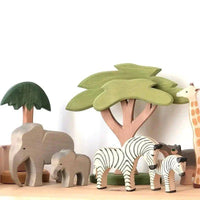 Handcrafted Wooden Animal Figures - Spark Imagination and Learning - Home Kartz